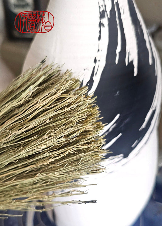 10" Pottery Artisan Paint Brush Ceramic & Pottery Elizabeth Schowachert Art