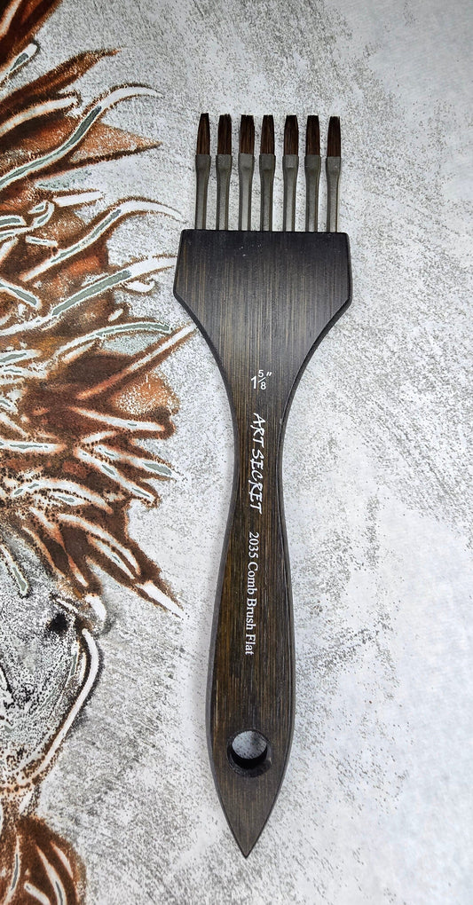 Comb Paintbrush – Flat Head (1 5/8") Paintbrush n/a