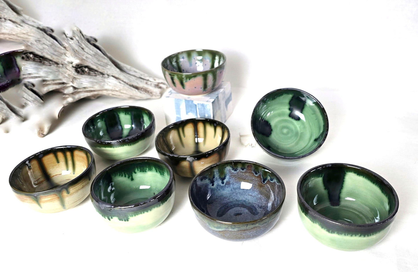 Ink Bowl, Hand Thrown Stoneware Ceramic & Pottery Elizabeth Schowachert Art