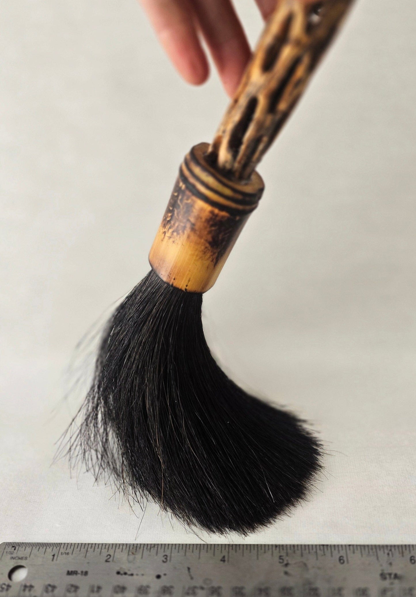 Premium Black Horsehair Brush for Ink and Watercolor Art & Crafting Tool Accessories Elizabeth Schowachert Art