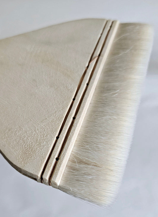 #9 Large 6" Hake Brush Art Supplies Elizabeth Schowachert