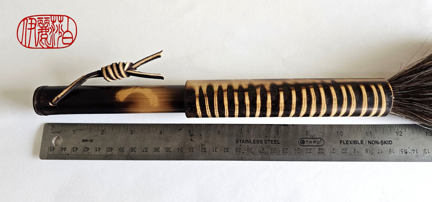 Auburn Horsehair Sumi-e Paintbrush Sumi-e Paint Brush Elizabeth Schowachert Art