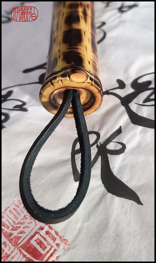 Black Horsehair Paint Brush with Bamboo Handle C#105 Art Supplies Elizabeth Schowachert Art