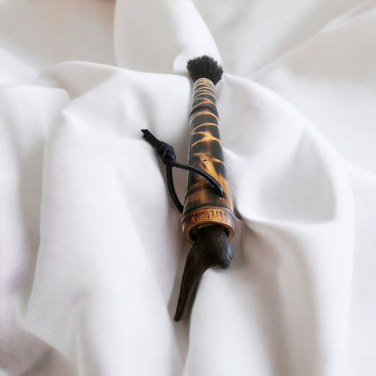 Black Horsehair Sumi-e Paint Brush Art Supplies Elizabeth Schowachert Art