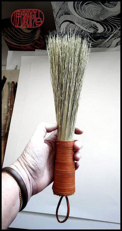 Corn Fiber Broom Paint Brush Art Supplies Elizabeth Schowachert Art
