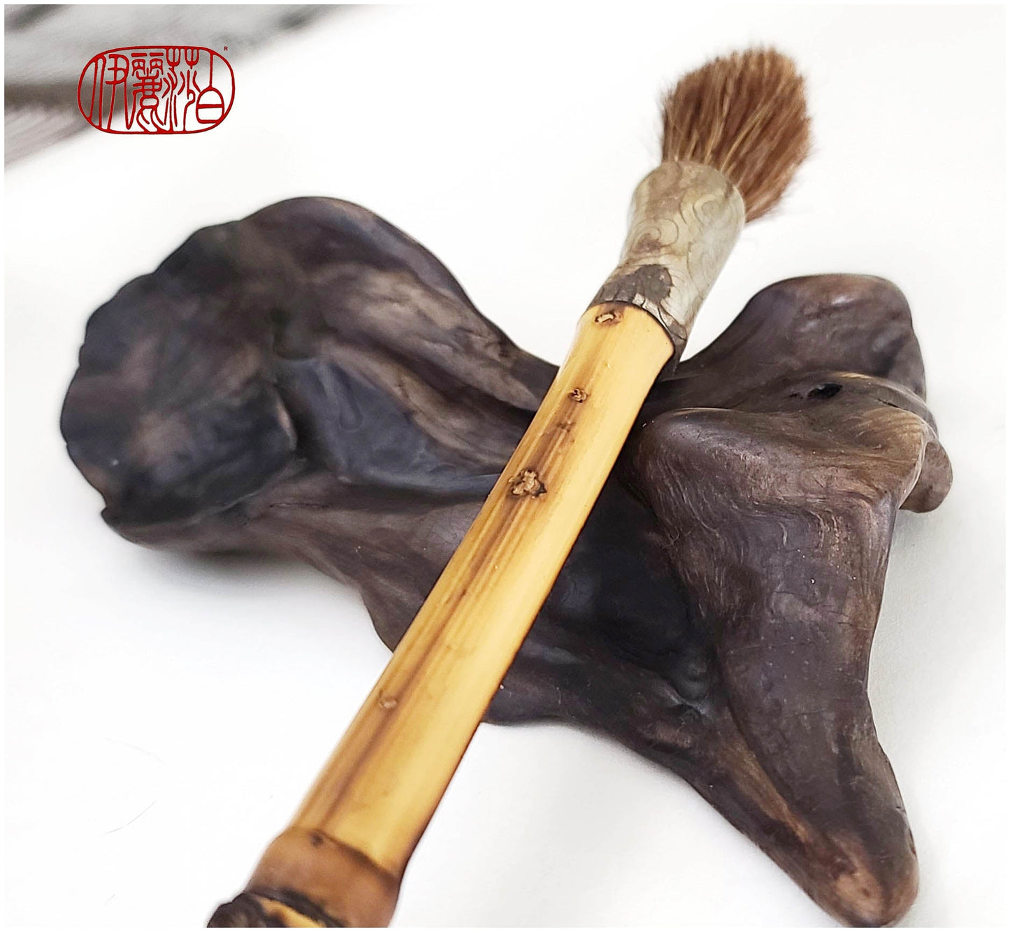 Driftwood Brush Rest BR #111 Art Supplies Elizabeth Schowachert Art