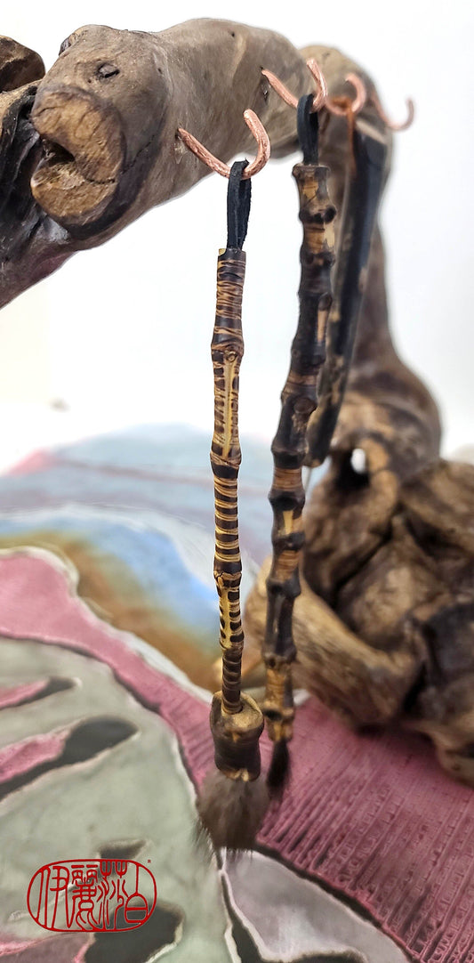 Driftwood Brush & Tool Holder Paintbrushes Elizabeth Schowachert Art