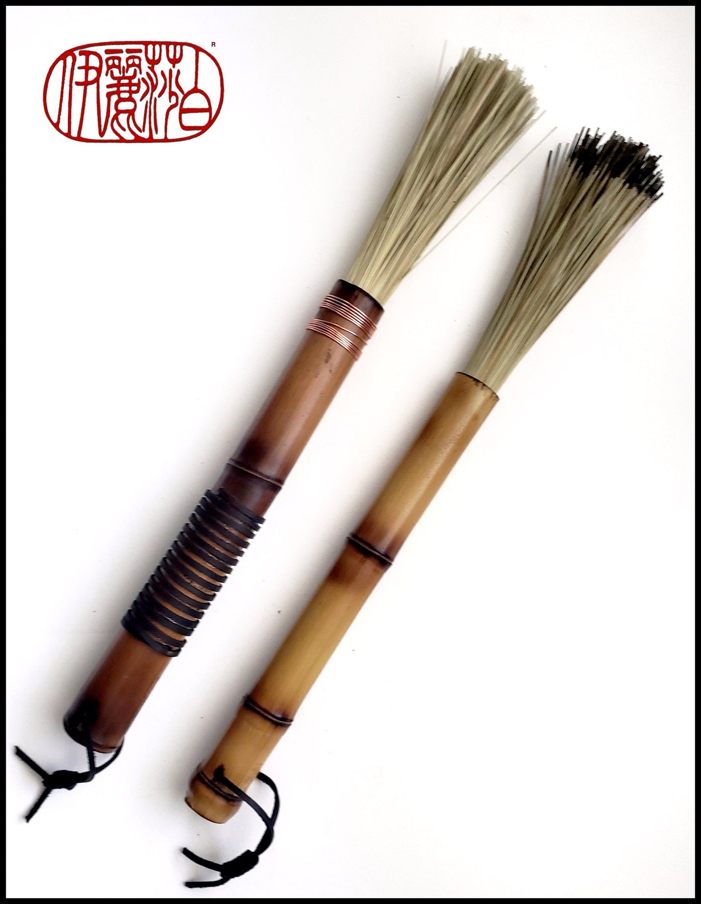 Fiber Paint Brush with Bamboo Handle - Elizabeth Schowachert Art