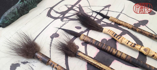 Fine Point Sable & Multi-Point Skunk Paintbrushes Paintbrush Elizabeth Schowachert Art