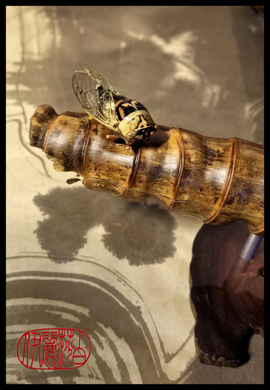 Handmade Bamboo Brush Rest - Elizabeth Schowachert Art