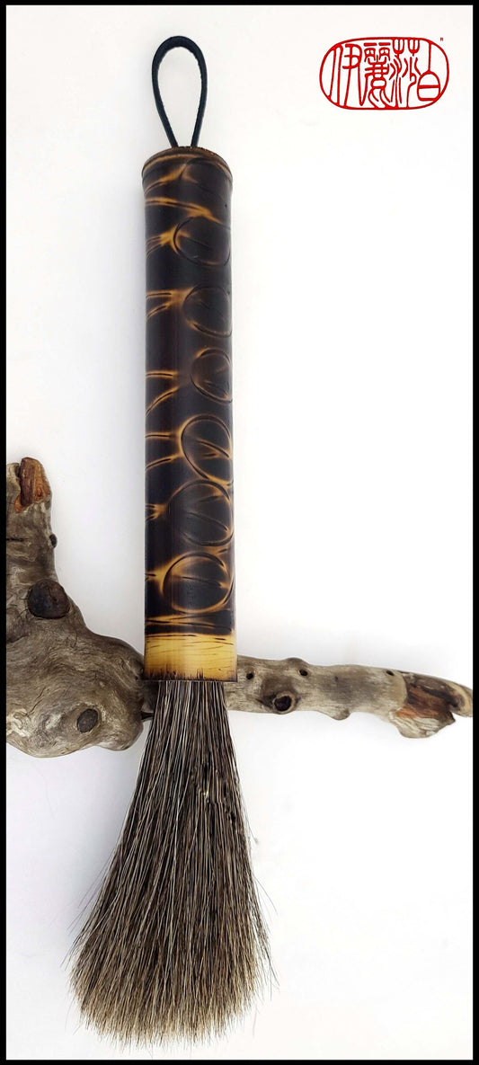 Mixed Horsehair Paint Brush with Bamboo Handle Art Supplies Elizabeth Schowachert Art
