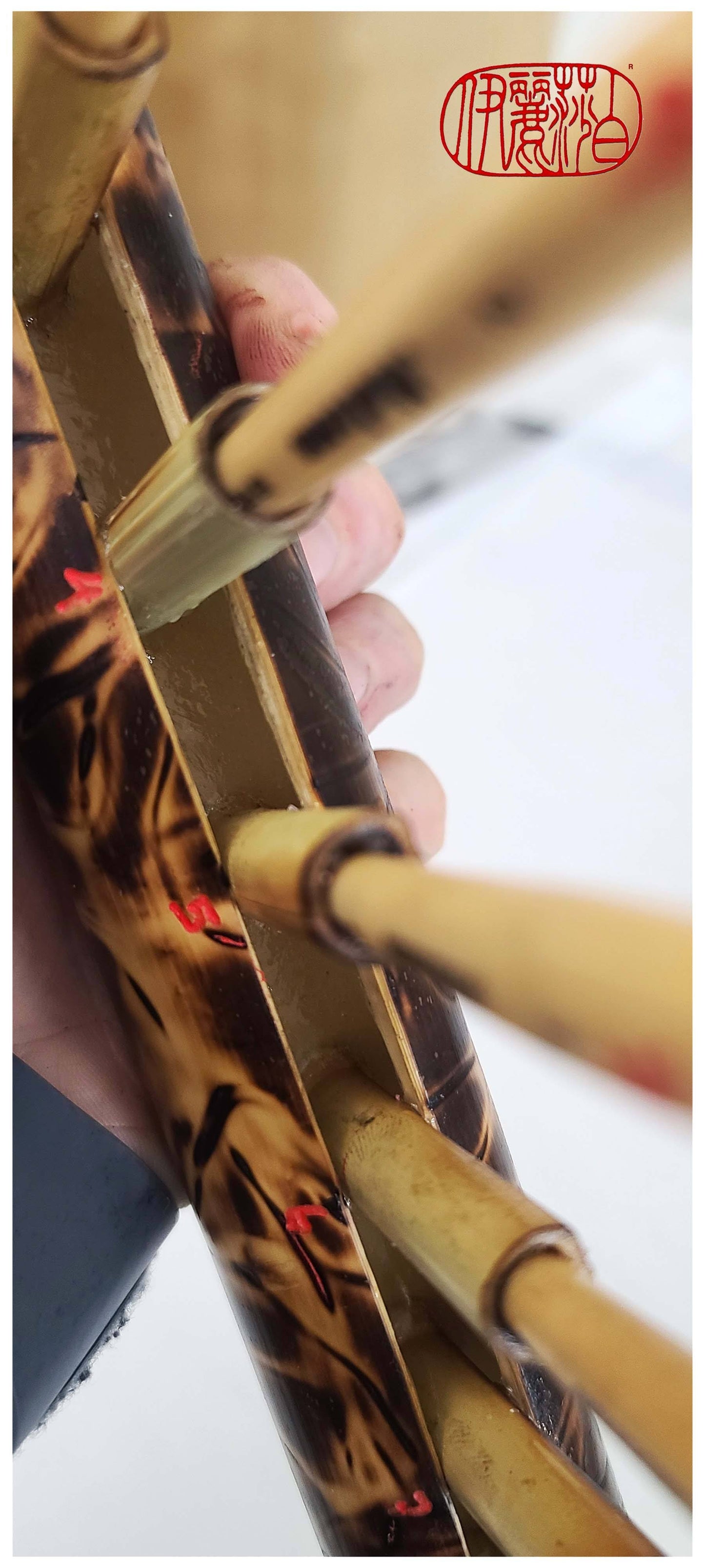 Multi-Brush Holder Tool With 8 Individual Brushes Elizabeth Schowachert Art