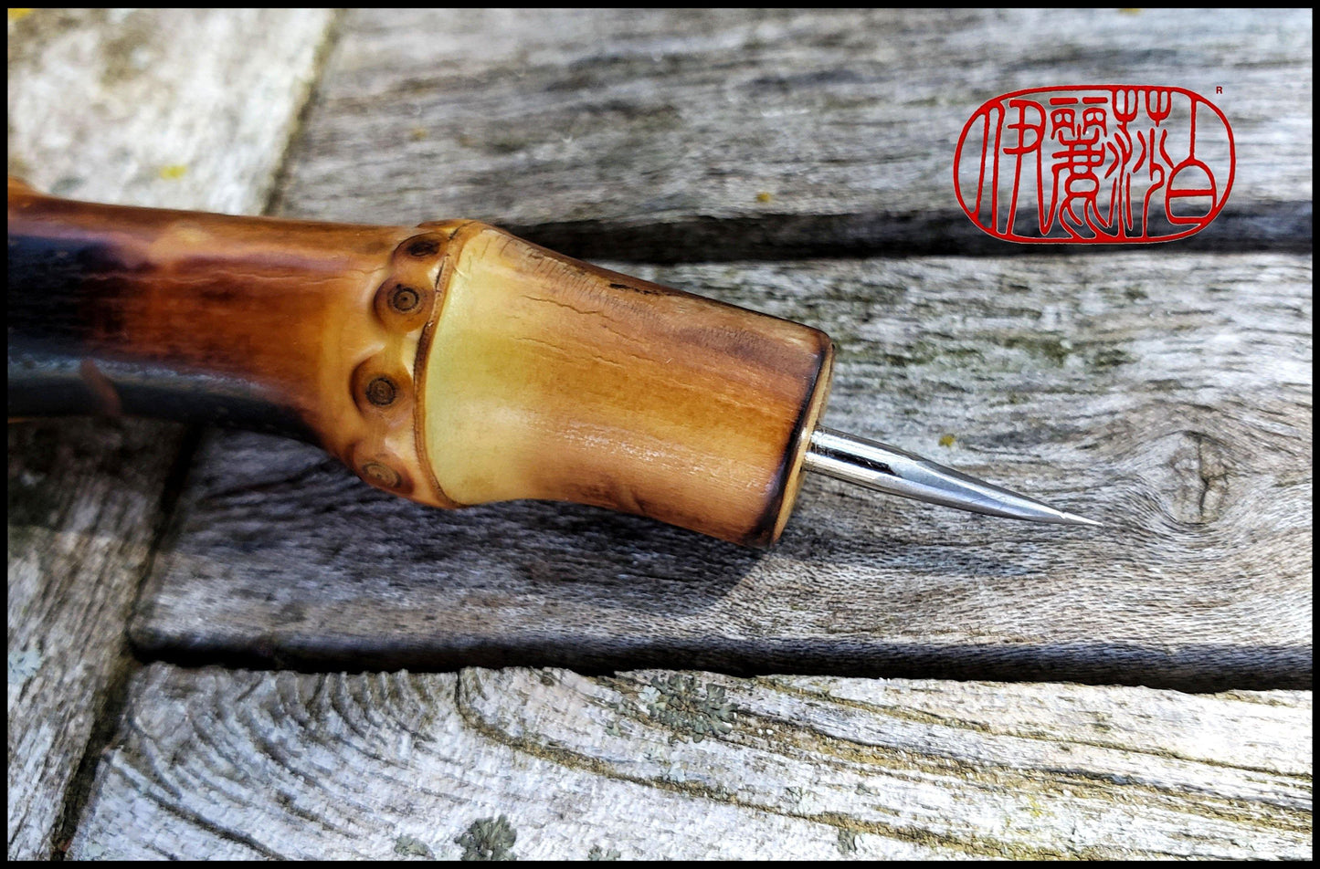 Needle Point Stylus with Bamboo Handle Art Supplies Elizabeth Schowachert Art