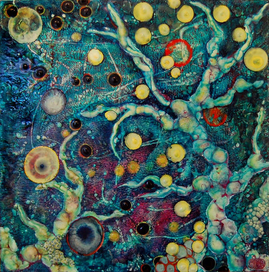 "One on One" Private Workshop - Encaustic Painting Techniques Elizabeth Schowachert Art