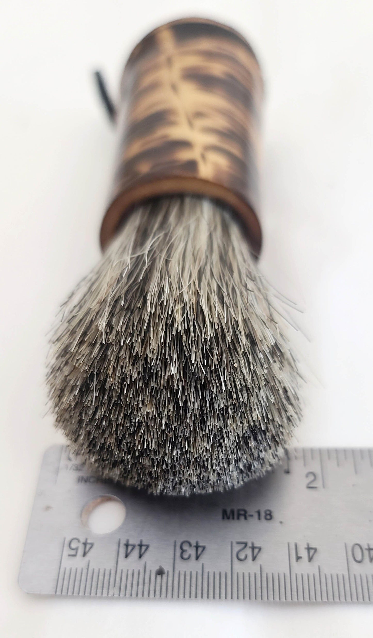 Round Dome Grey Horse Hair Paintbrush Paintbrush Elizabeth Schowachert Art