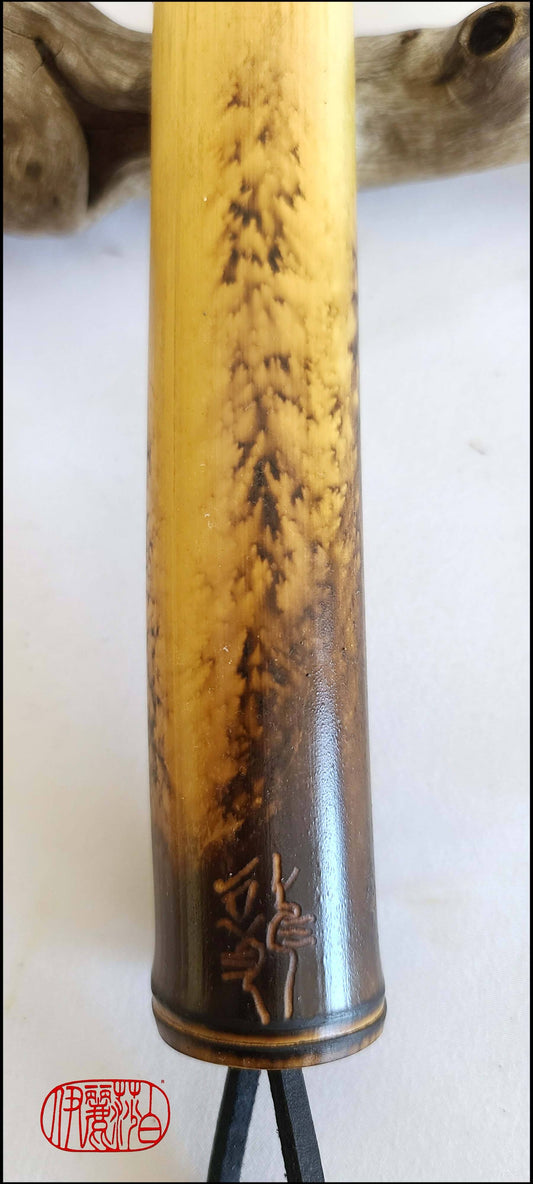 Short Handle Tapered Sumi-e Horsehair Brushes - Forest Series Elizabeth Schowachert Art