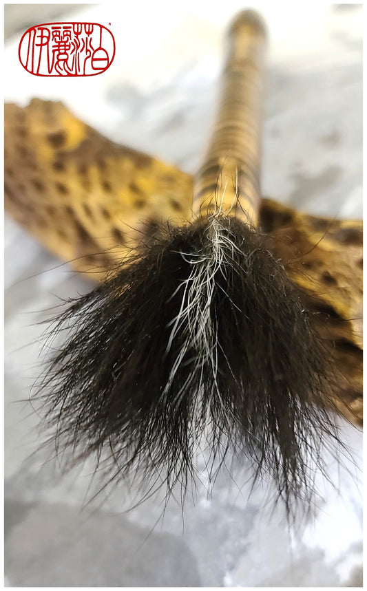 Skunk Tail Sumi-e Paintbrush SPB #107 Art Supplies Elizabeth Schowachert Art