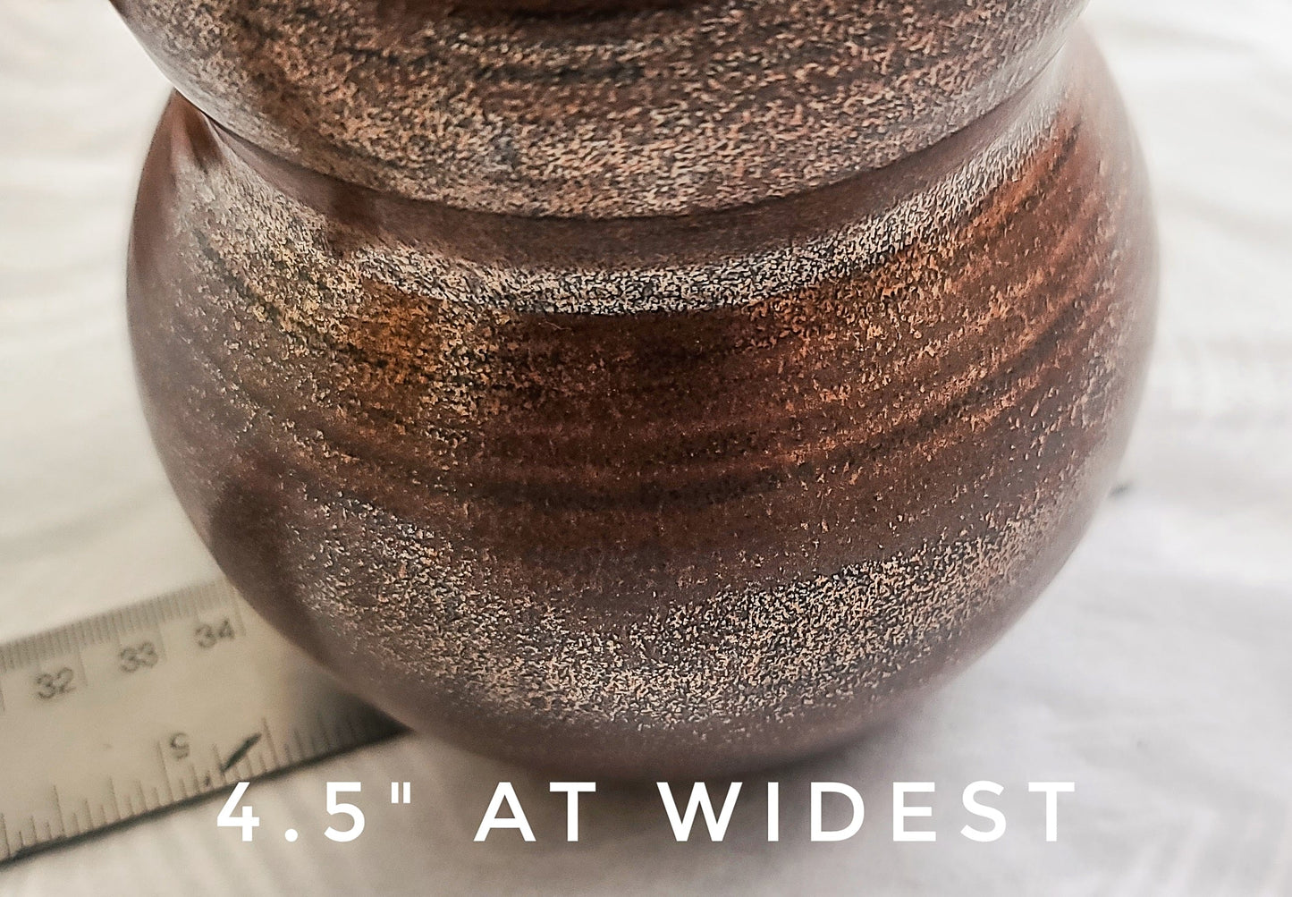 Stoneware Copper Metallic Vase Ceramic & Pottery Glazes Elizabeth Schowachert Art