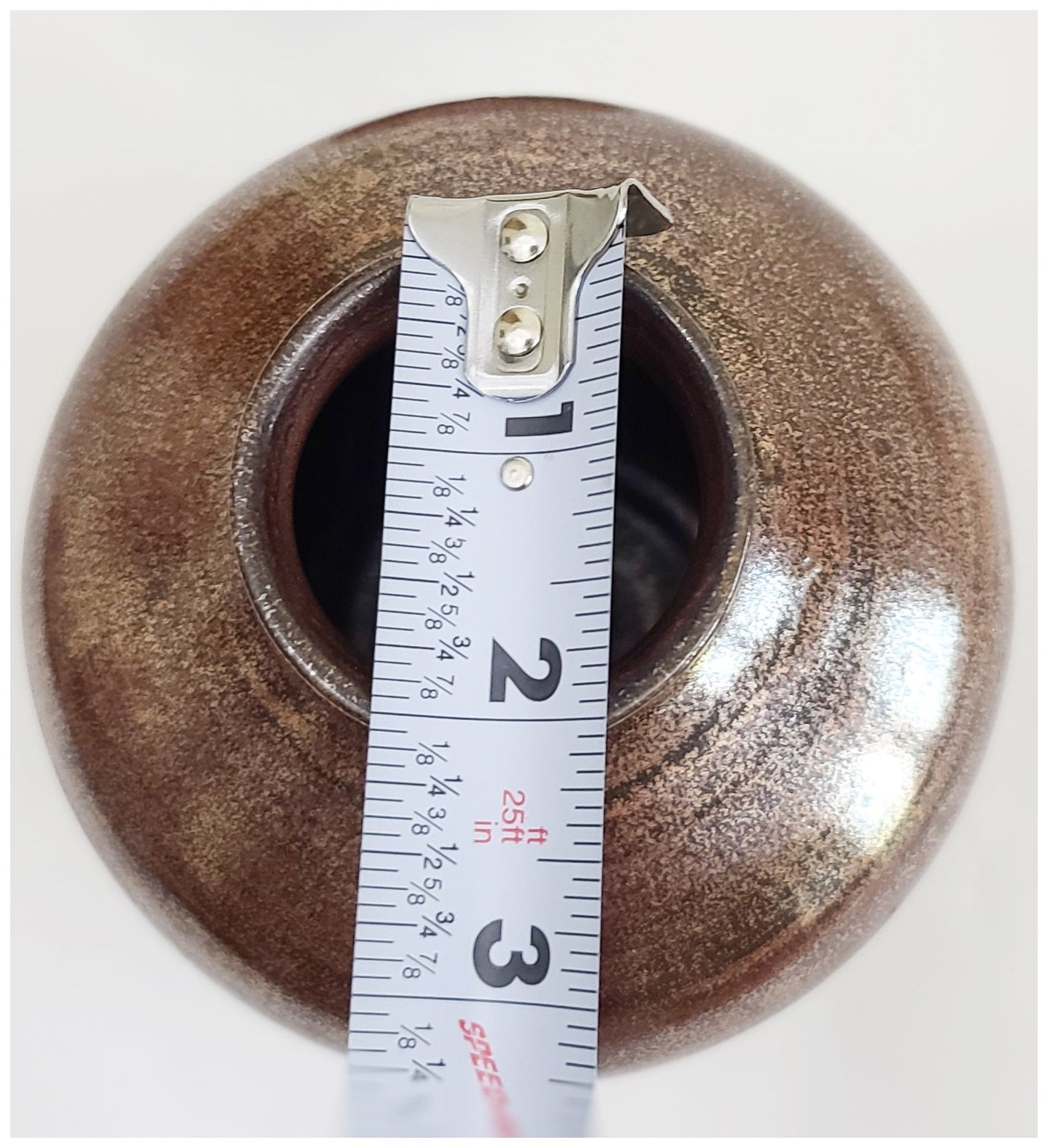 Stoneware Copper Metallic Vase Ceramic & Pottery Glazes Elizabeth Schowachert Art