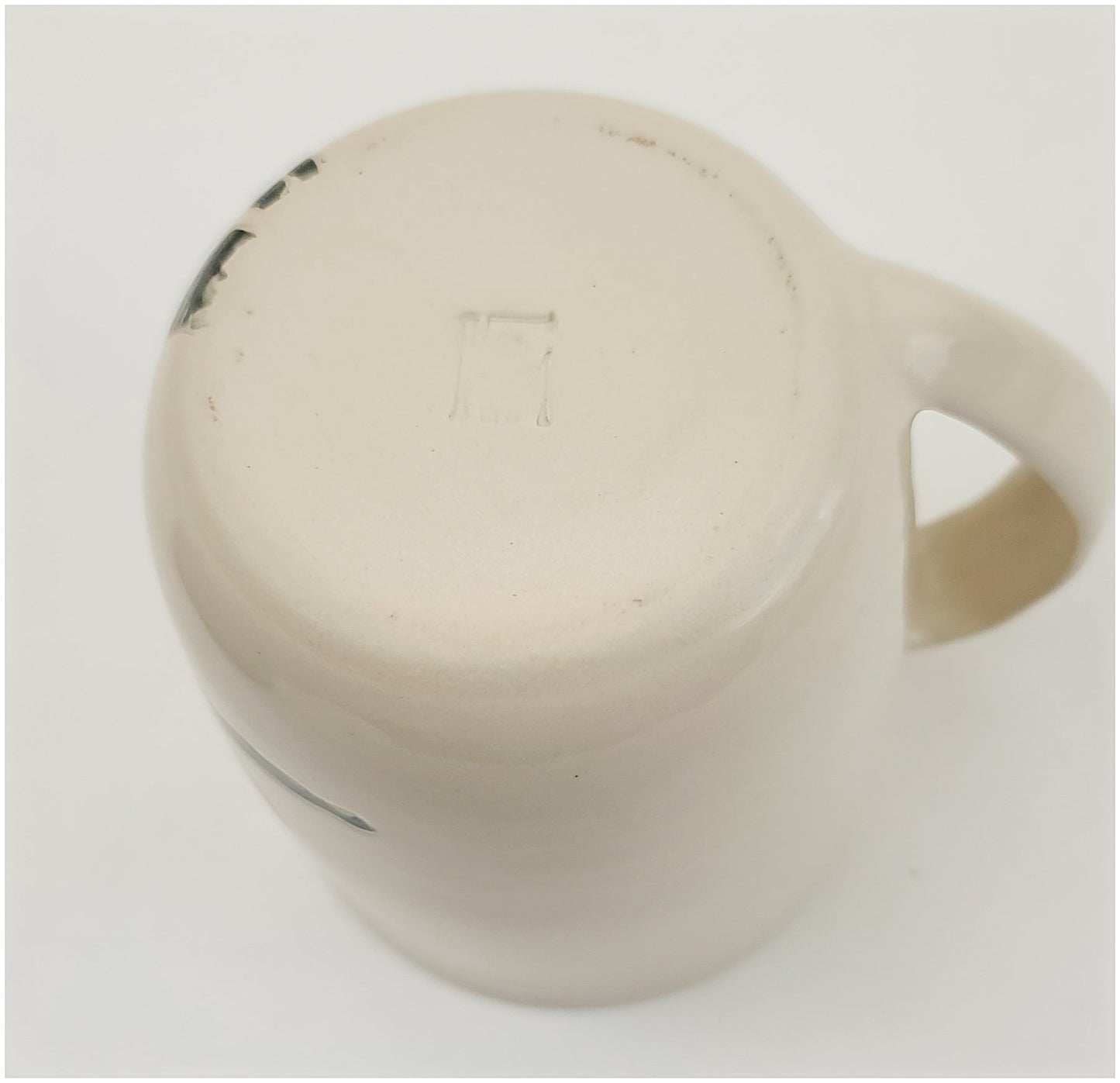 Stoneware Mug With Hummingbird Image Ceramic & Pottery Glazes Elizabeth Schowachert Art