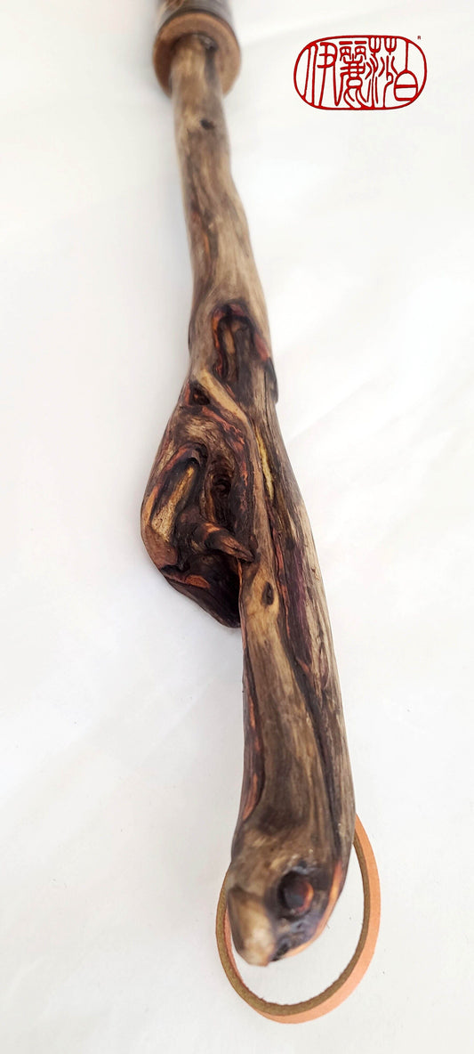 Tapered Auburn Horsehair Sumi-e Paintbrush With Bamboo Ferrule Sumi-e Paintbrush Elizabeth Schowachert Art