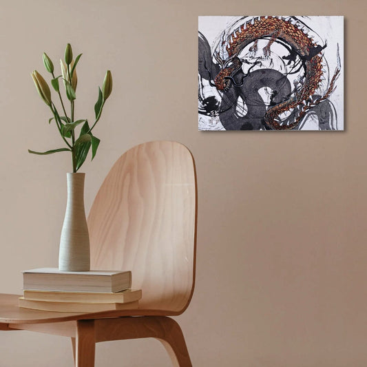 "Water Dragon" Original Painting By Elizabeth Schowachert Fine Art Elizabeth Schowachert Art Gallery