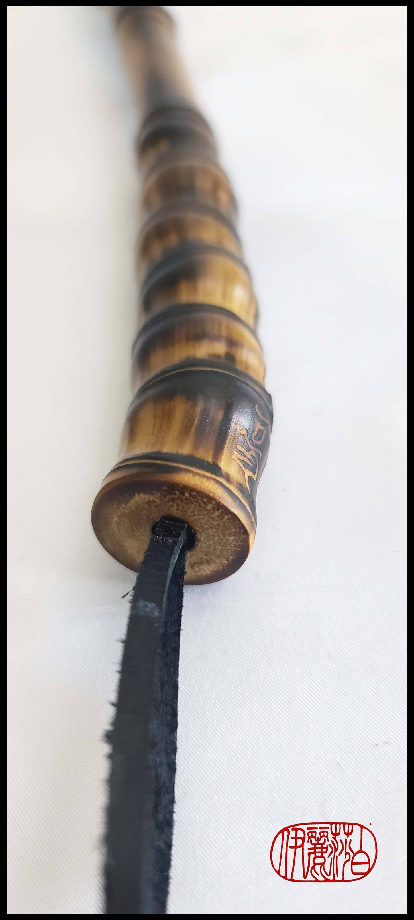 White Horsehair Mop Paint Brush with Bamboo Handle Art Supplies Elizabeth Schowachert Art