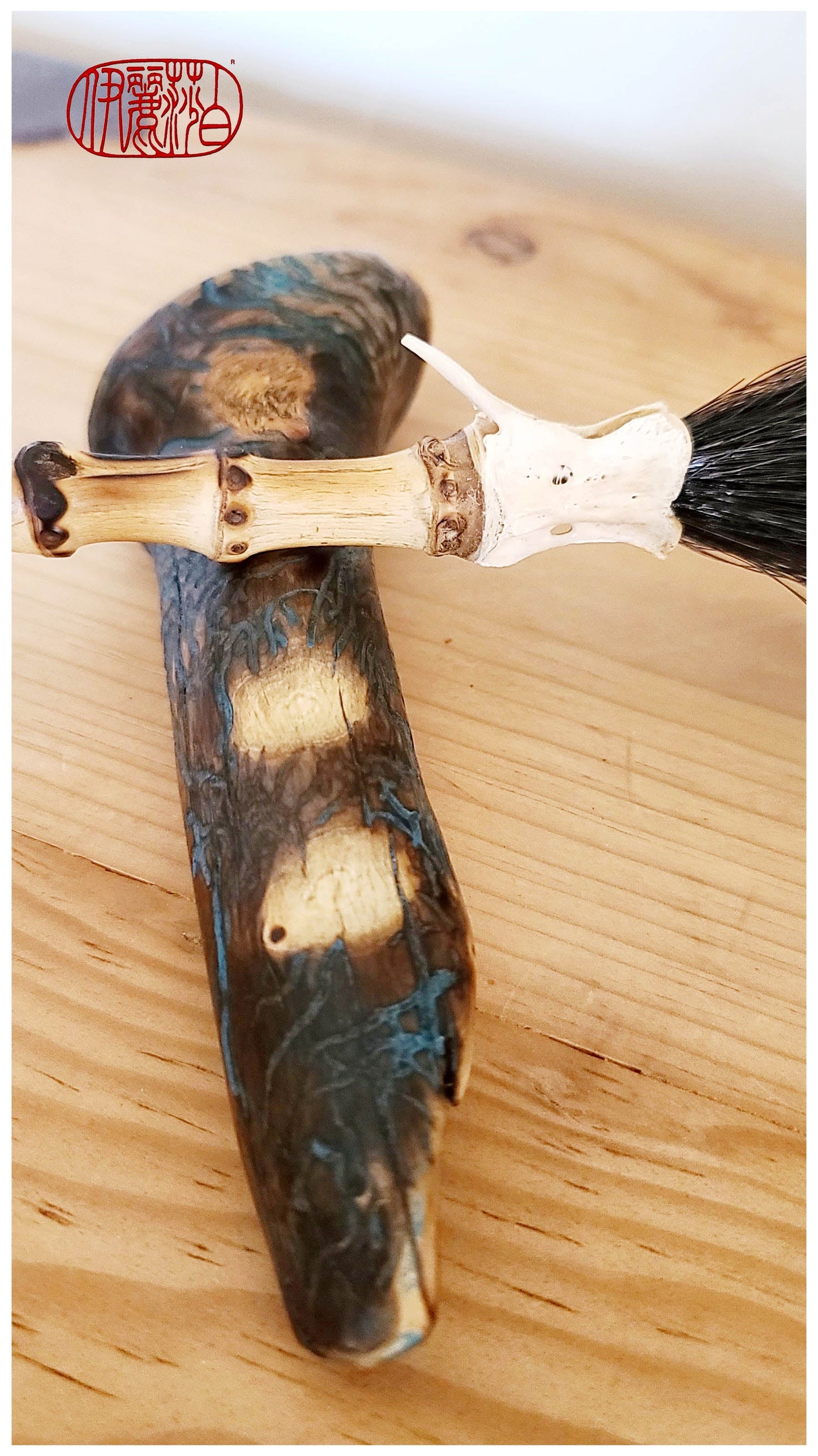 Wormwood Brush Rest BR #112 Art Supplies Elizabeth Schowachert Art