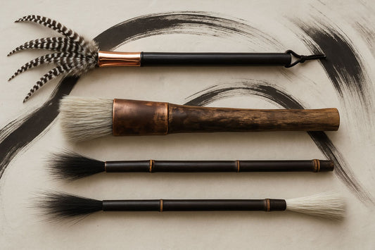 Choosing the Right Brush for Expressive Mark-Making: A Guide for Artists Working with Ink and Mixed Media