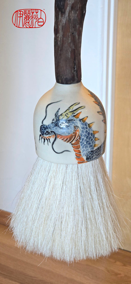 39” Large Calligraphy Brush Paintbrush Elizabeth Schowachert Art