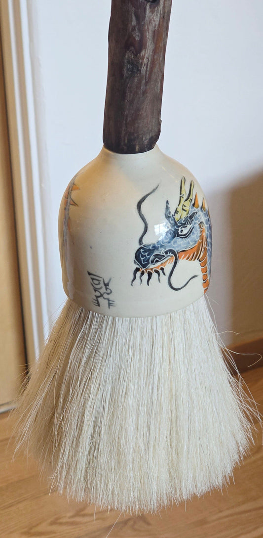 39” Large Calligraphy Brush Paintbrush Elizabeth Schowachert Art