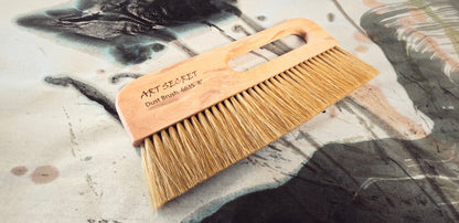 8" Flat Horsehair Brush Paintbrush n/a