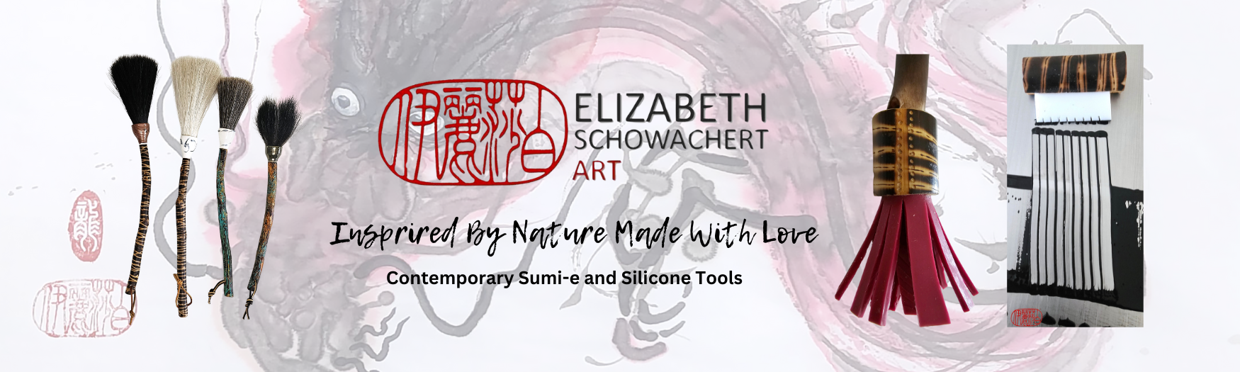 Pinceau en silicone – Elizabeth Schowachert Art