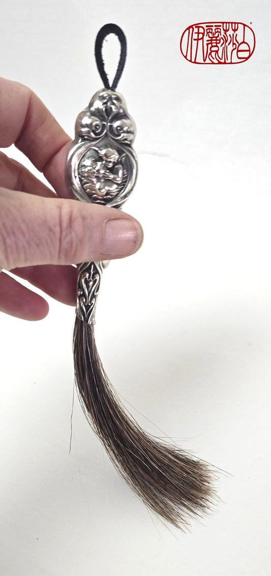 Antique Cherub 925 Sterling Ink Brush Paintbrushes Elizabeth Schowachert Art