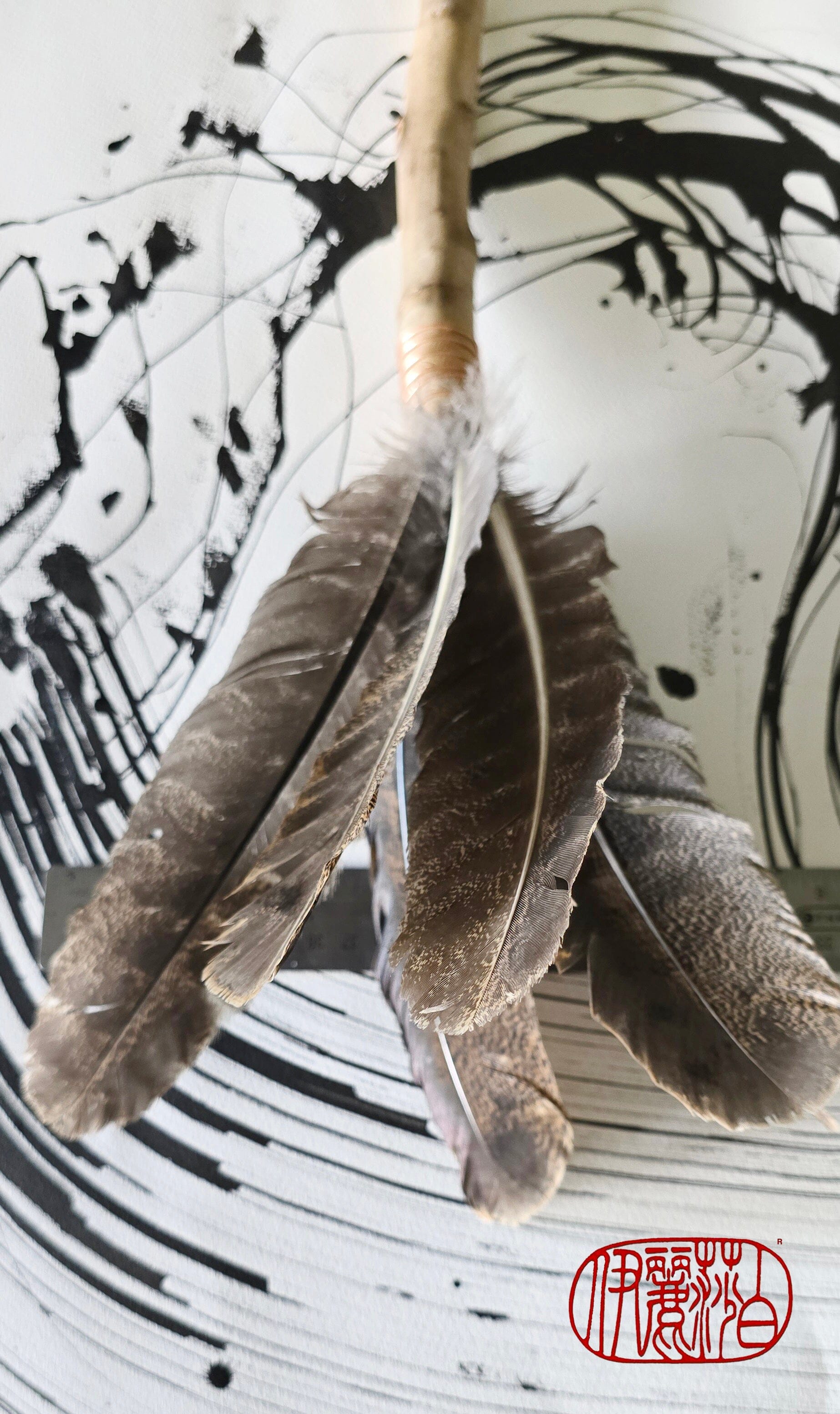 Artisan Feather Brushes – A Unique Creative Tool Elizabeth Schowachert Art