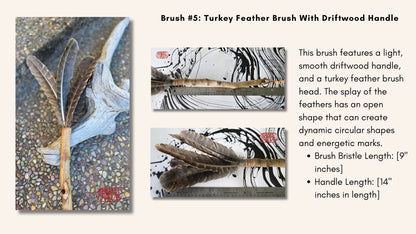 Artisan Feather Brushes – A Unique Creative Tool Elizabeth Schowachert Art