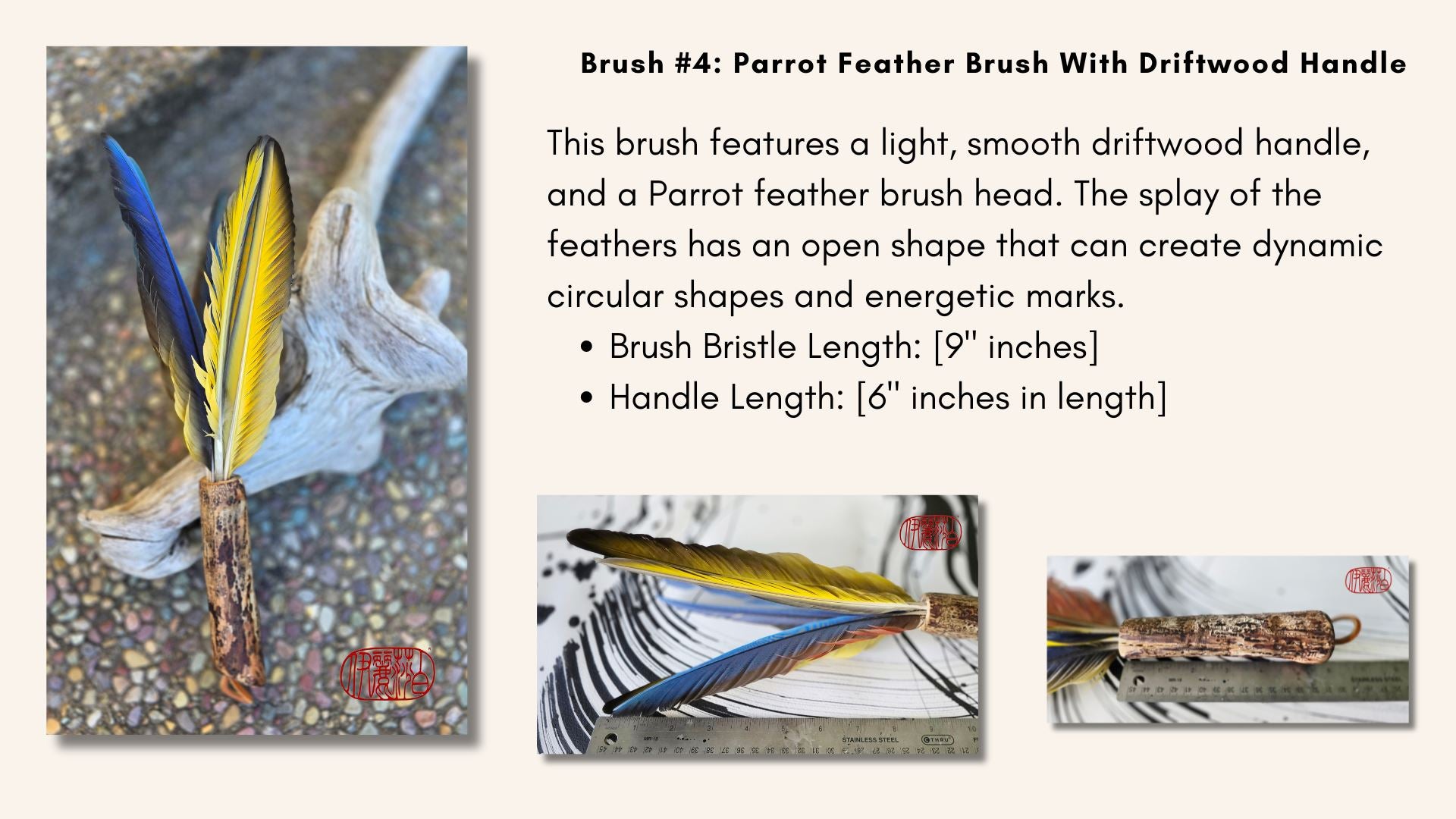 Artisan Feather Brushes – A Unique Creative Tool Elizabeth Schowachert Art