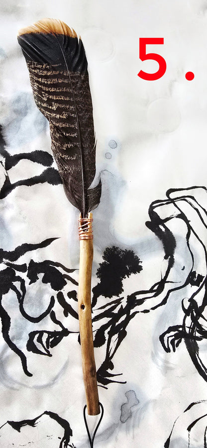 Artisan Feather Brushes – Single Feather Brushes Elizabeth Schowachert Art