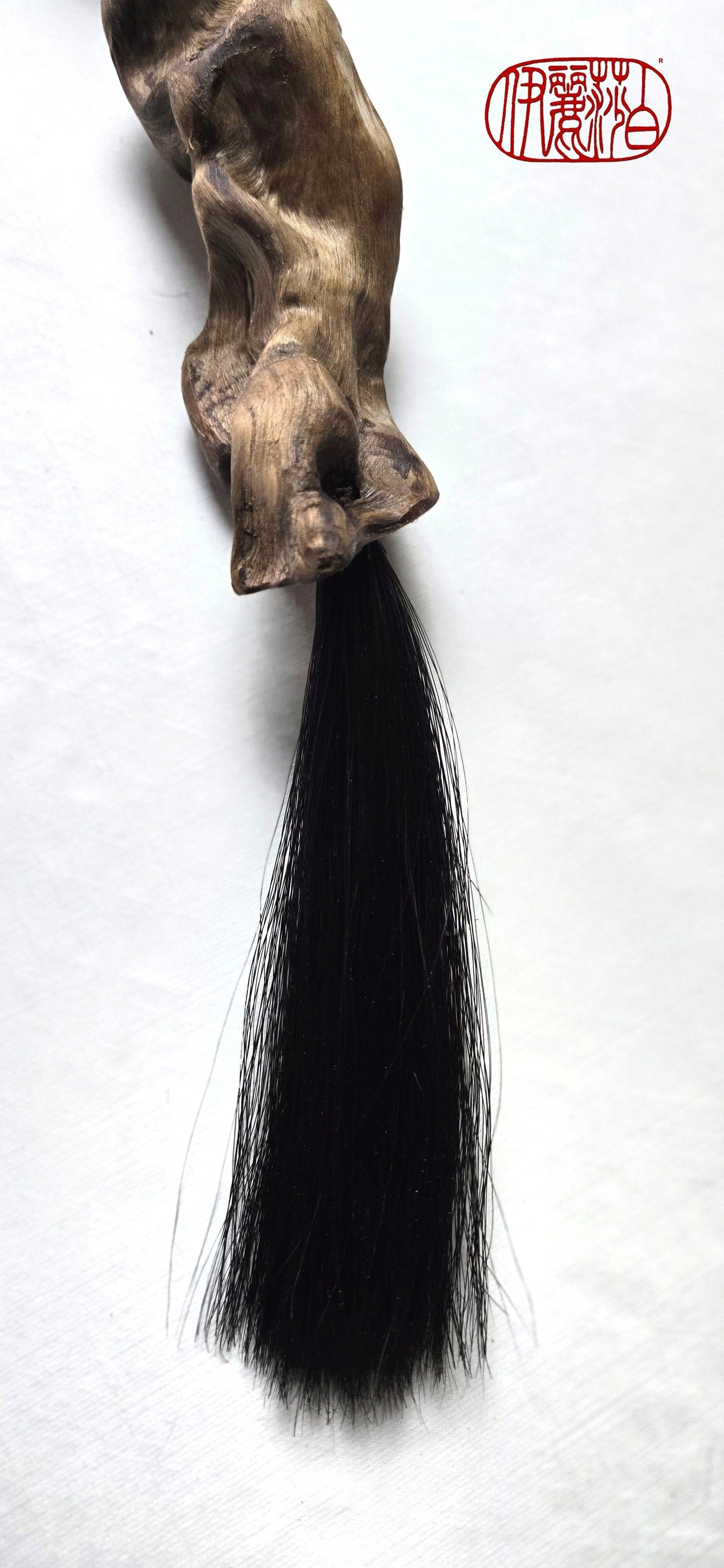 Driftwood Ink Brush – Birch Handle | Sumi-e, Watercolor, Calligraphy Brush Paintbrush Elizabeth Schowachert Art