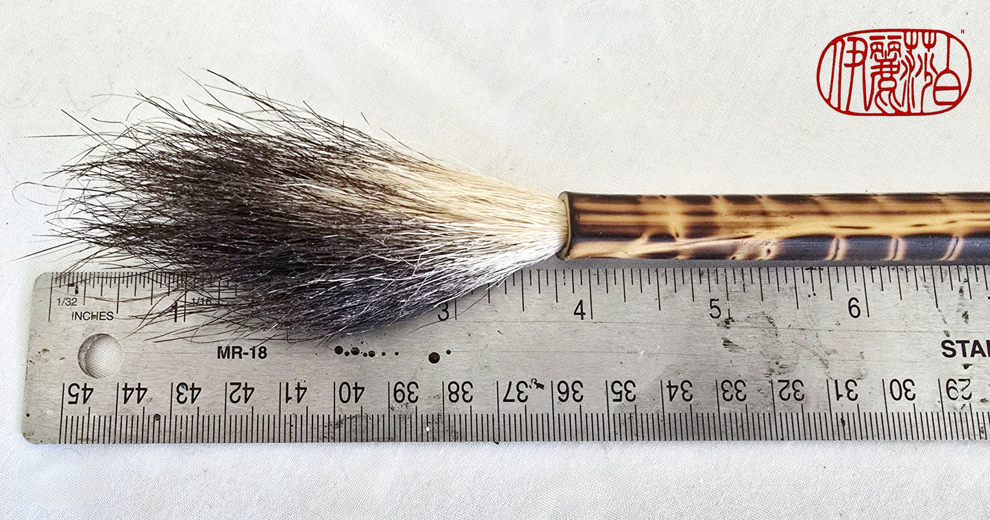 Dynamic Mark-Making Natural Skunk Bristle Paint Brushes Paintbrush Elizabeth Schowachert Art