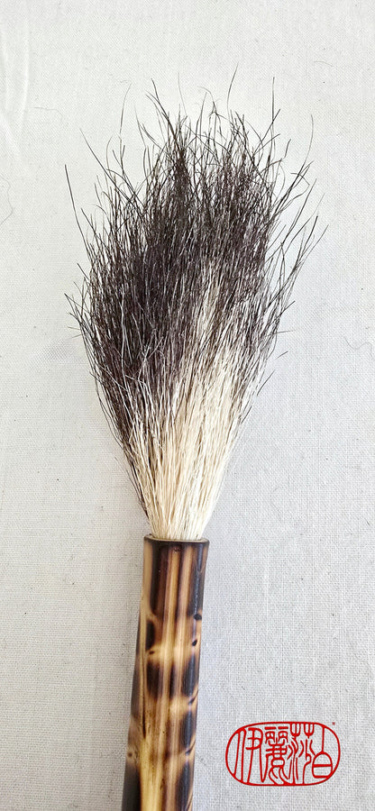 Dynamic Mark-Making Natural Skunk Bristle Paint Brushes Paintbrush Elizabeth Schowachert Art