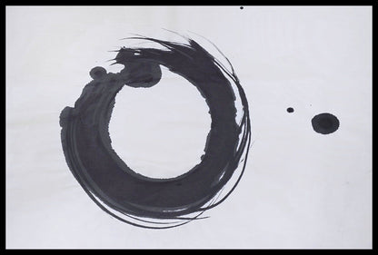 Encaustic Monotype "Centered Presence" on Asian Mulberry Paper – 18"X26" Artwork Elizabeth Schowachert Art