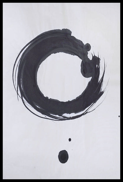 Encaustic Monotype "Centered Presence" on Asian Mulberry Paper – 18"X26" Artwork Elizabeth Schowachert Art
