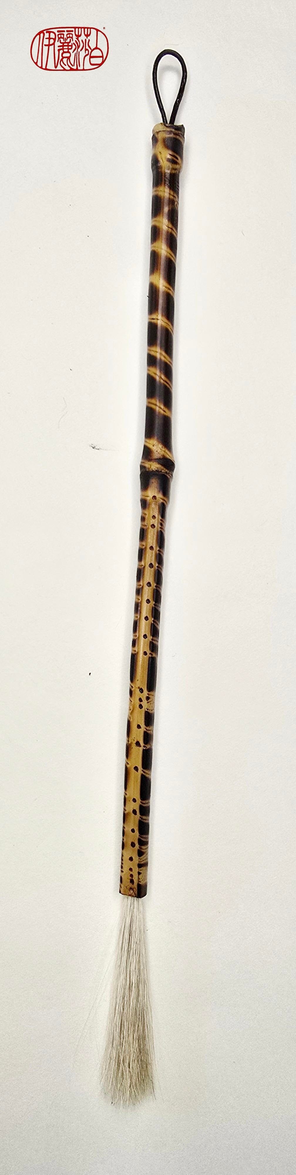 Fine White Horsehair Brush – Bamboo Handle Paintbrush Elizabeth Schowachert Art