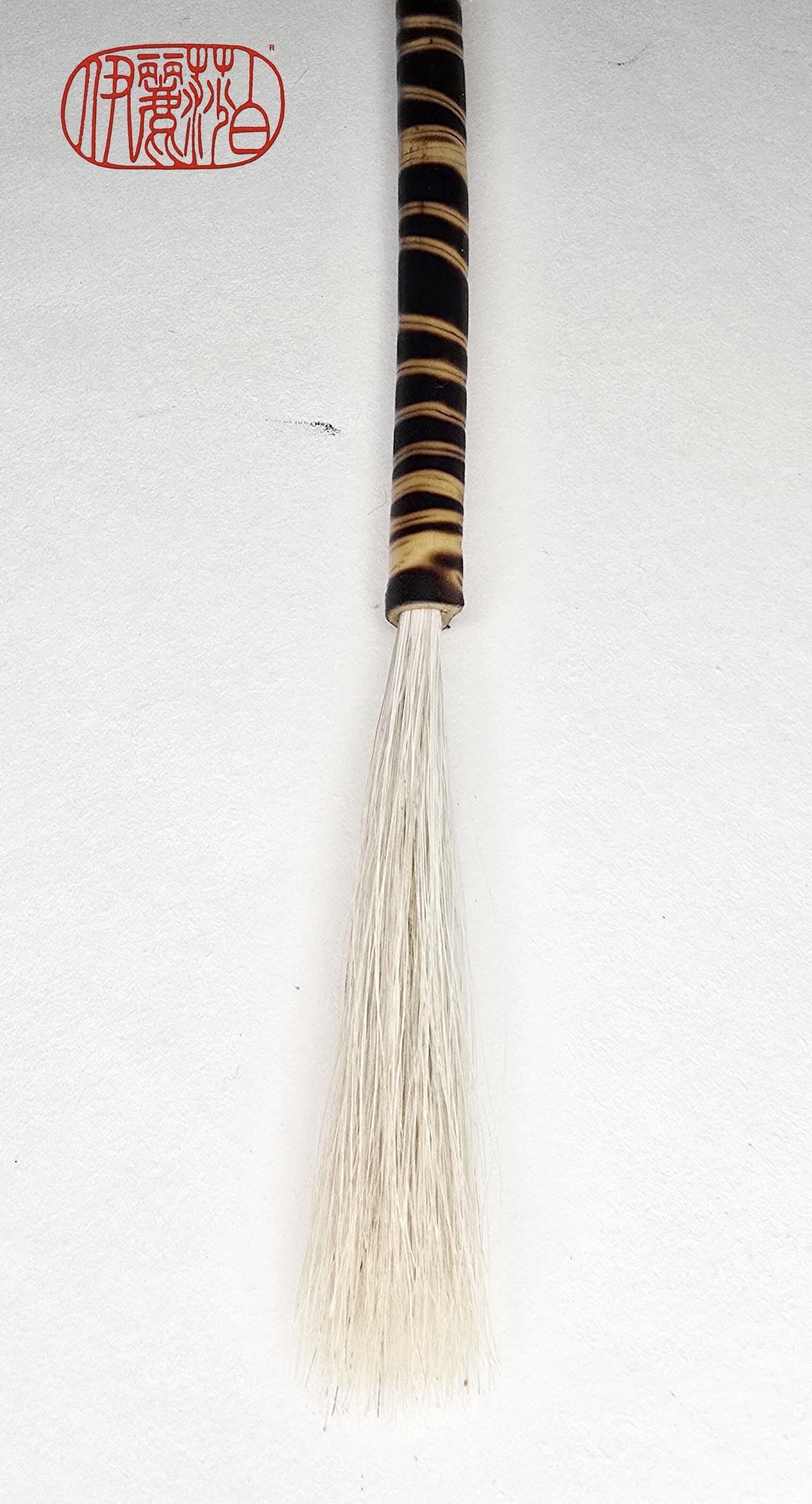 Fine White Horsehair Brush – Bamboo Handle Paintbrush Elizabeth Schowachert Art