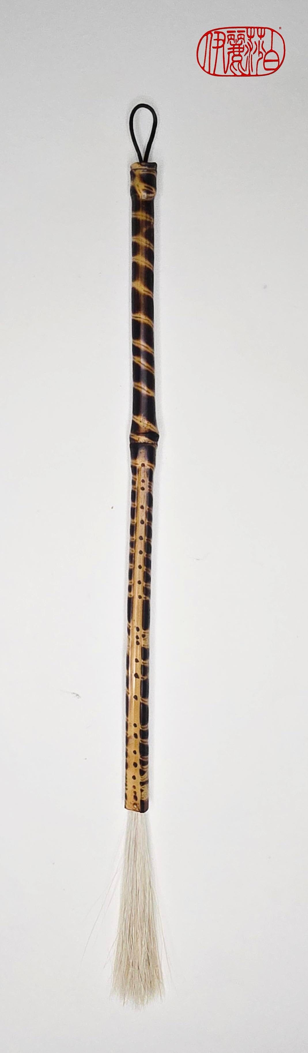 Fine White Horsehair Brush – Bamboo Handle Paintbrush Elizabeth Schowachert Art