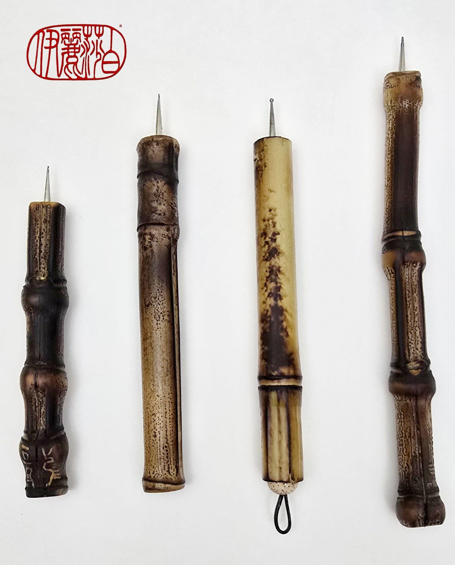 Handcrafted Bamboo Pointed Styluses for Delicate Artwork pointed stylus Elizabeth Schowachert Art