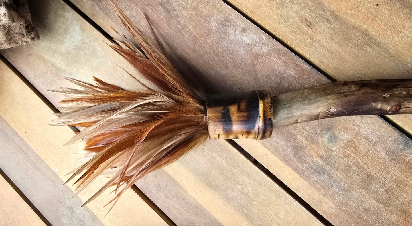 Handcrafted Feather Brushes for Fluid Media – Sold Individually Paintbrushes Elizabeth Schowachert Art