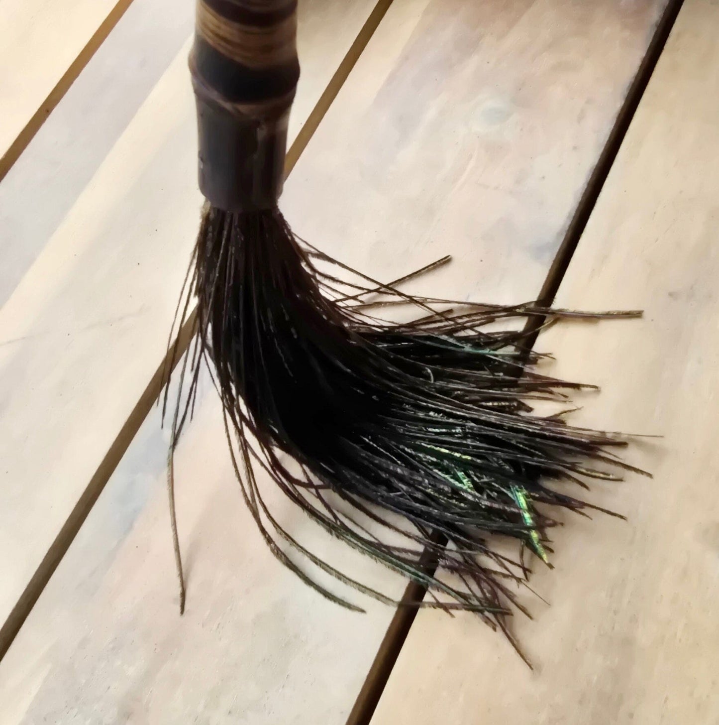 Handcrafted Feather Brushes for Fluid Media – Sold Individually Paintbrushes Elizabeth Schowachert Art