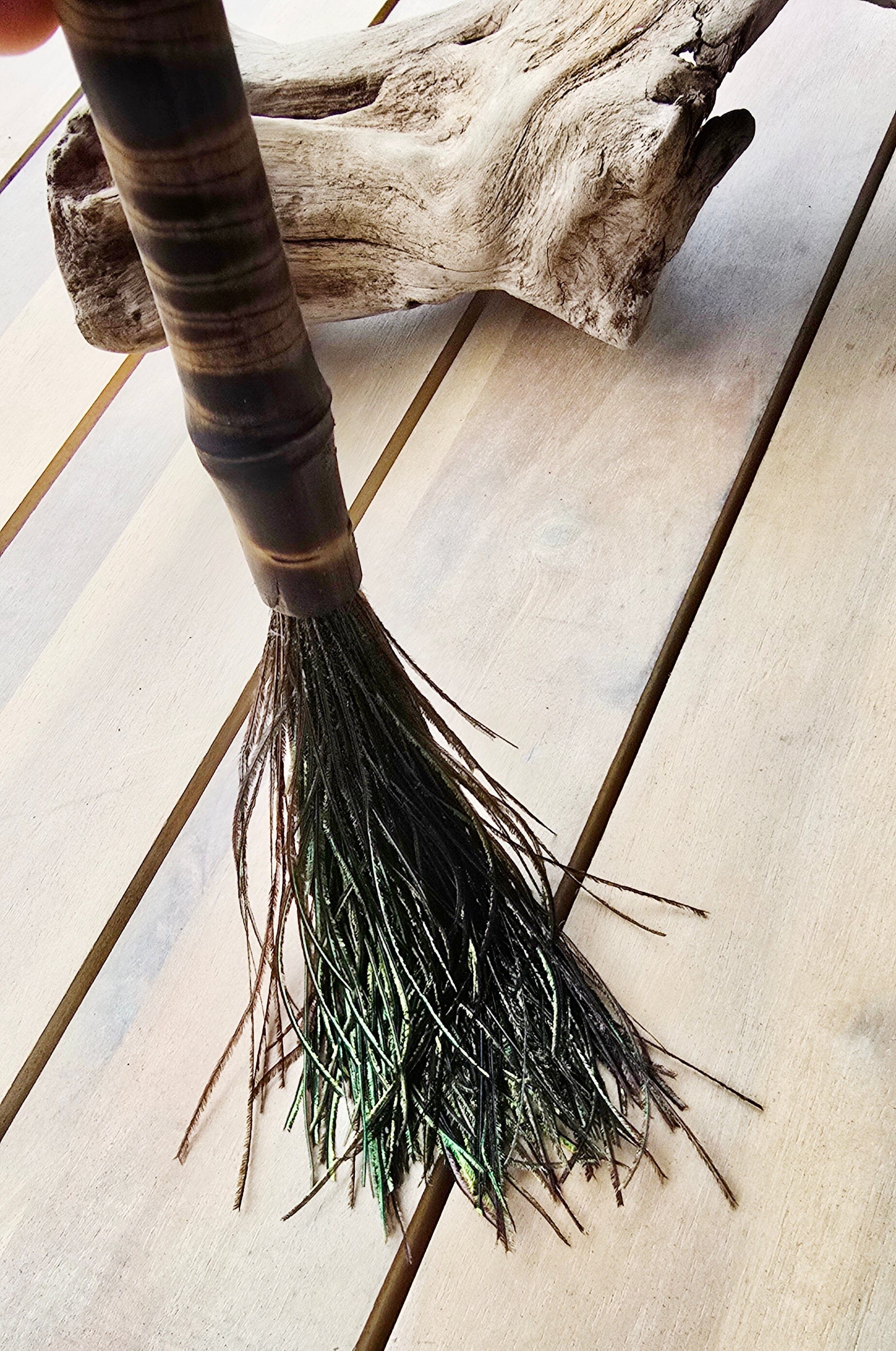 Handcrafted Feather Brushes for Fluid Media – Sold Individually Paintbrushes Elizabeth Schowachert Art